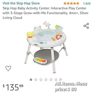 Skip hop activity play center